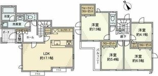 王禅寺西戸建の物件間取画像